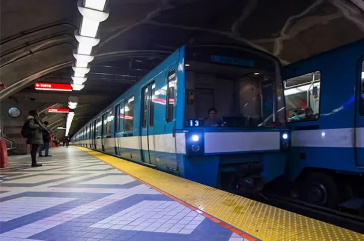 زدوخورد شدید در مترو مونترال؛ یک مسافر کارش به بیمارستان کشید